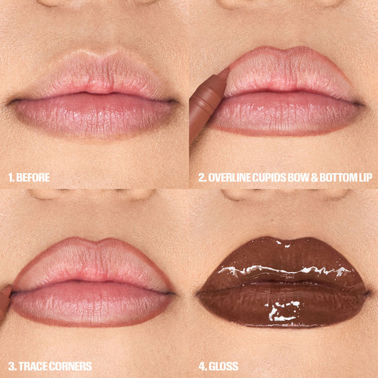 Lip Combo Juicy Coco Huda Beauty