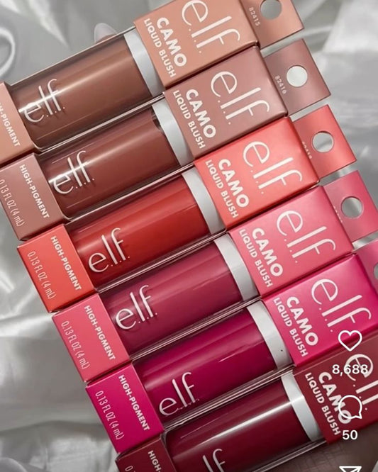 PREVENTA Camo Liquid Blush ELF COSMETICS (variedad de tonos)