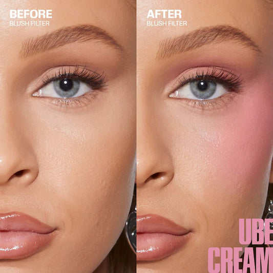 Soft Glow Liquid Blush Ube Cream - Huda Beauty