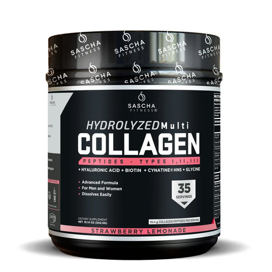 Sascha Fitness | Colágeno Strawberry Lemonade