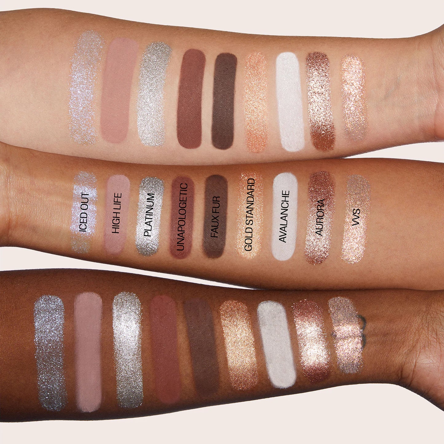 Icy Nude Eyeshadow Palette Huda Beauty