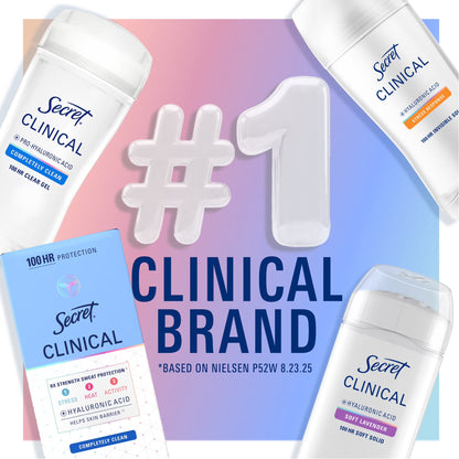 Secret Clinical | Desodorante Antitranspirante en Barra Invisible