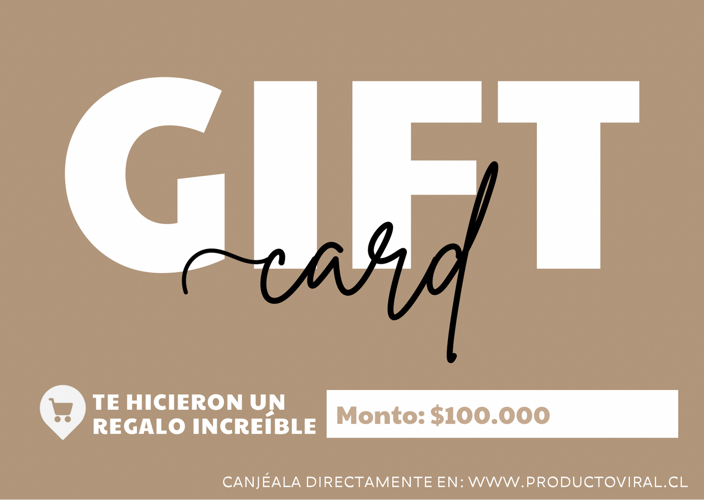 GIFT CARD $100.000