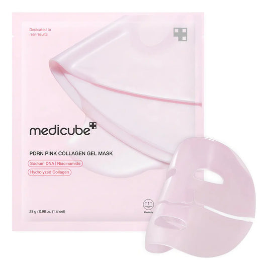 Medicube - Mascarillas Faciales PDRN Pink Collagen Gel Mask