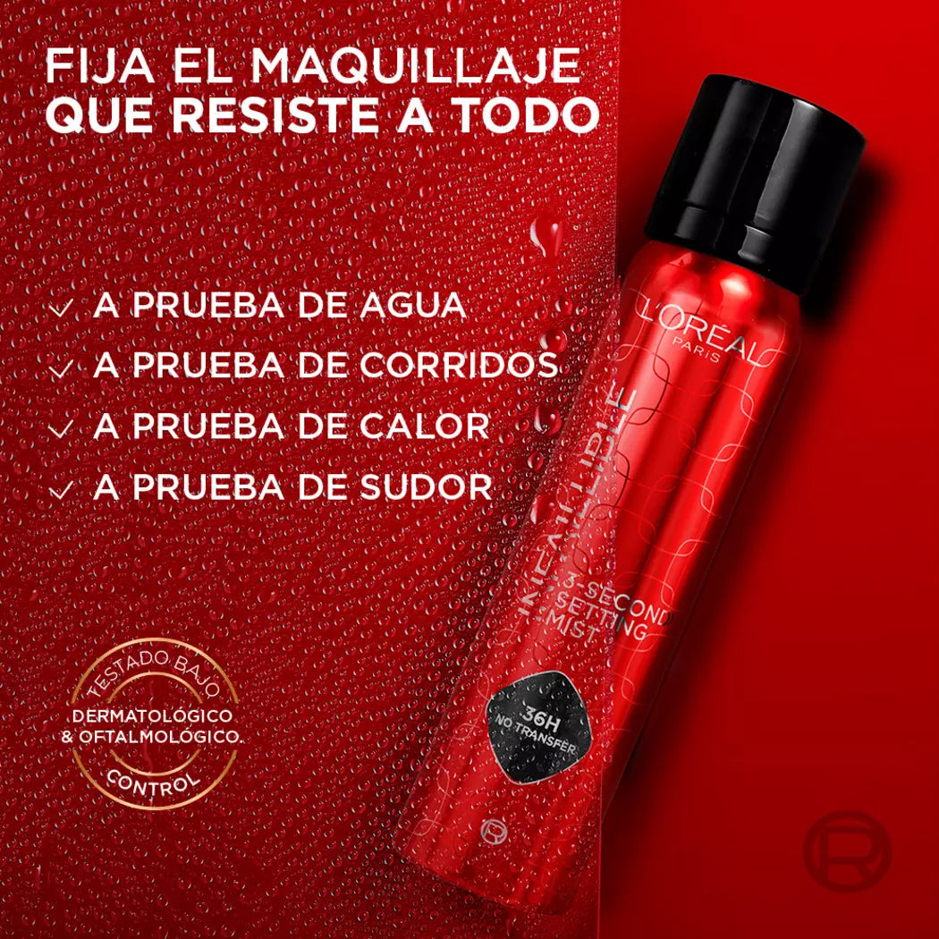 Fijador de Maquillaje Setting Spray Infaillible L'Oréal