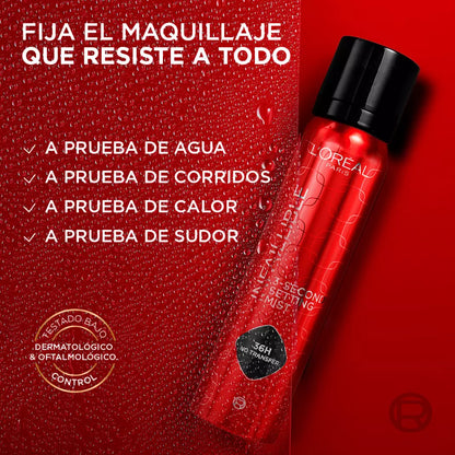Fijador de Maquillaje Setting Spray Infaillible L'Oréal