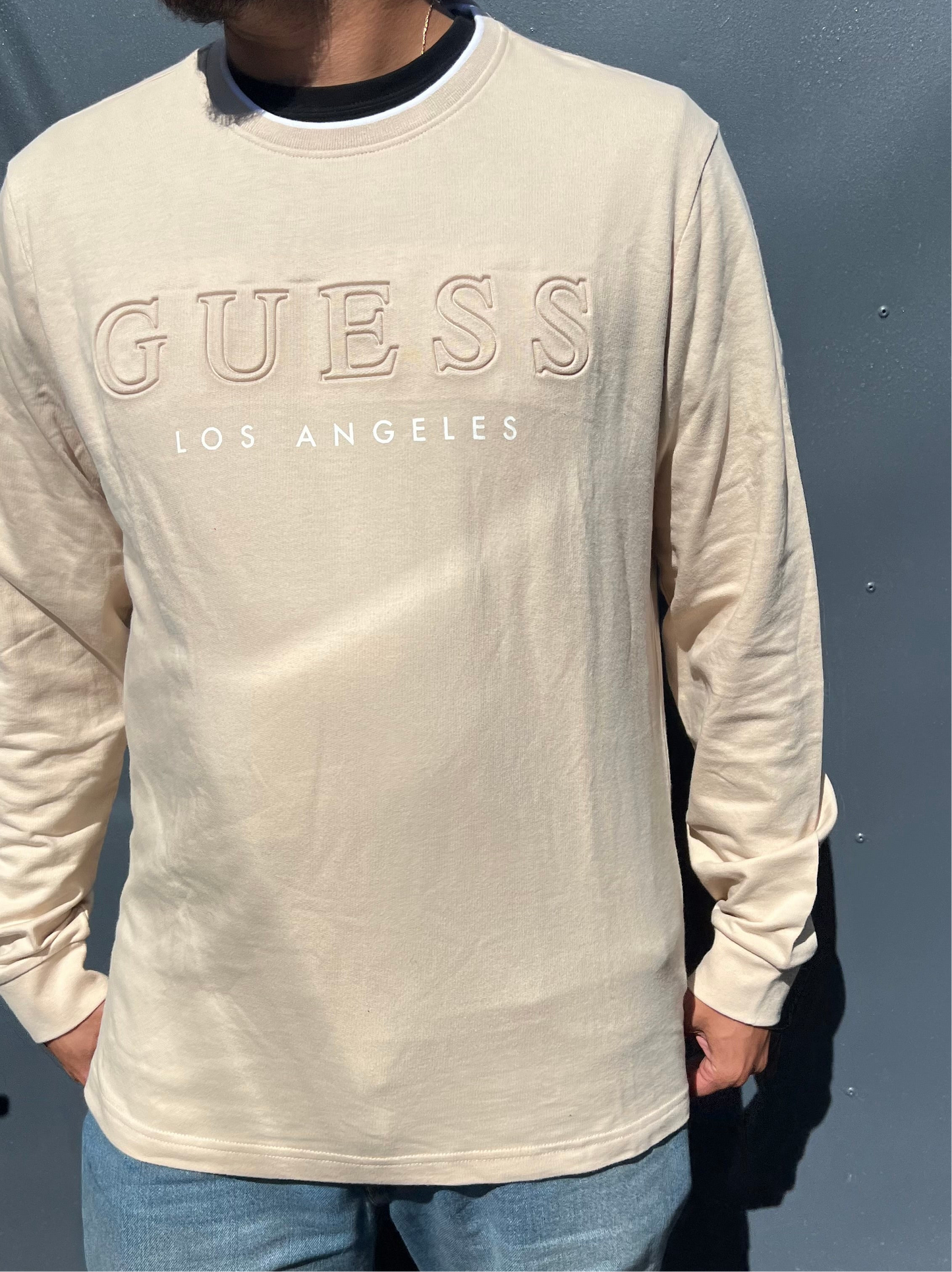 Poleron Guess Beige