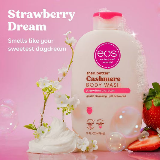 eos | Body Wash-  Strawberry Dream