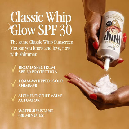 Vacation | Protector solar en espuma efecto Shimmer