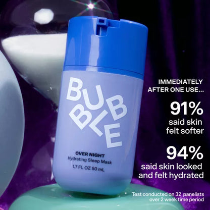 PREVENTA Mascarilla hidrantante nocturna Bubble