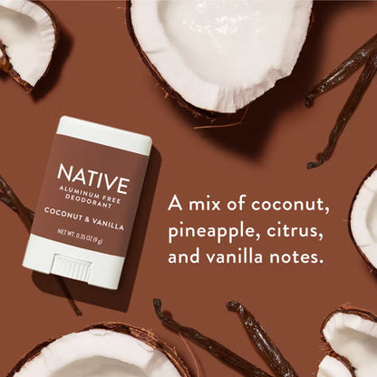 Desodorante mini Native - Coconut & Vanilla