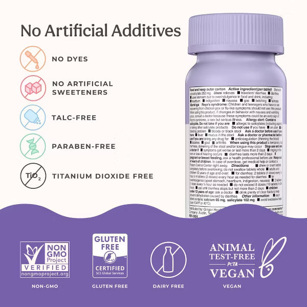 Wonderbelly | Masticables alivio rápido estomacal