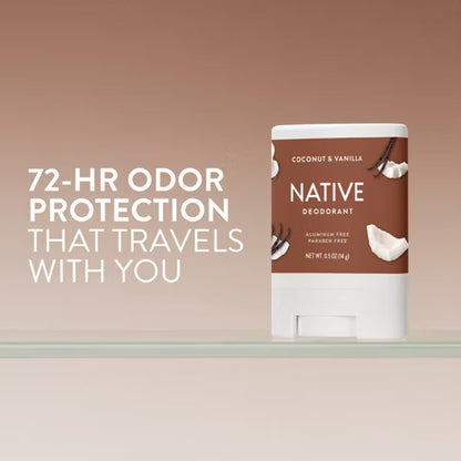 Desodorante mini Native - Coconut & Vanilla