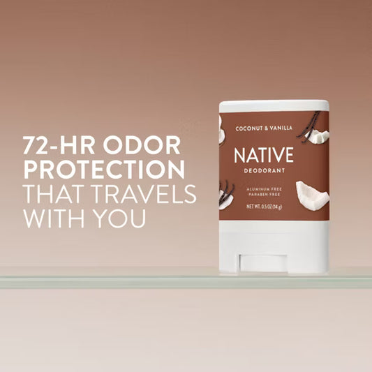 Desodorante mini Native - Coconut & Vanilla