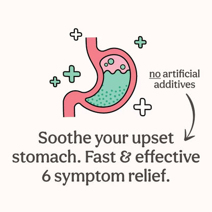 Wonderbelly | Masticables alivio rápido estomacal