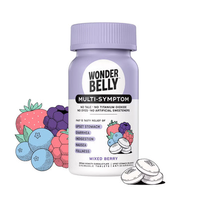 Wonderbelly | Masticables alivio rápido estomacal