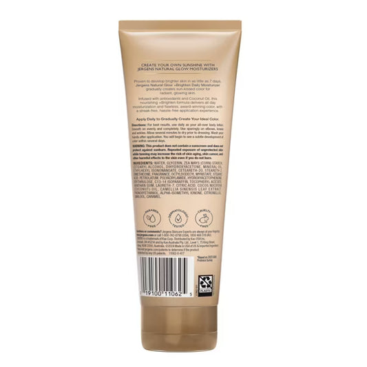 Jergens Natural Glow | Loción autobronceadora hidratante diaria mini