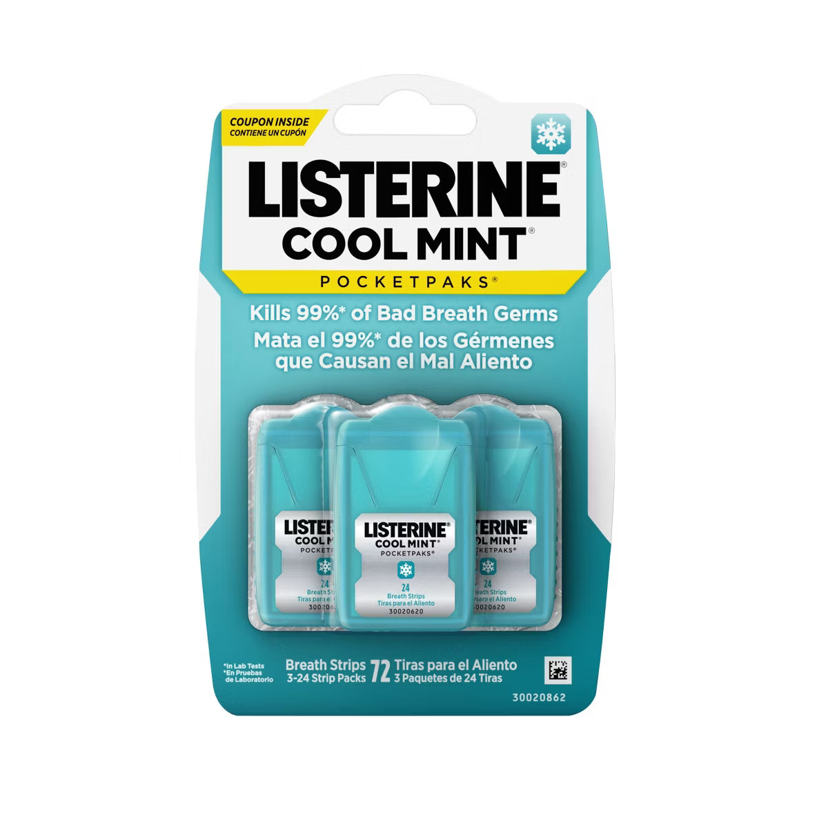 Cintas Listerine - set 3 ud