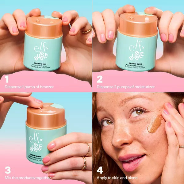 Bubble Skincare x e.l.f| Gotitas duo - Pore Gold