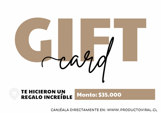 GIFT CARD $35.000