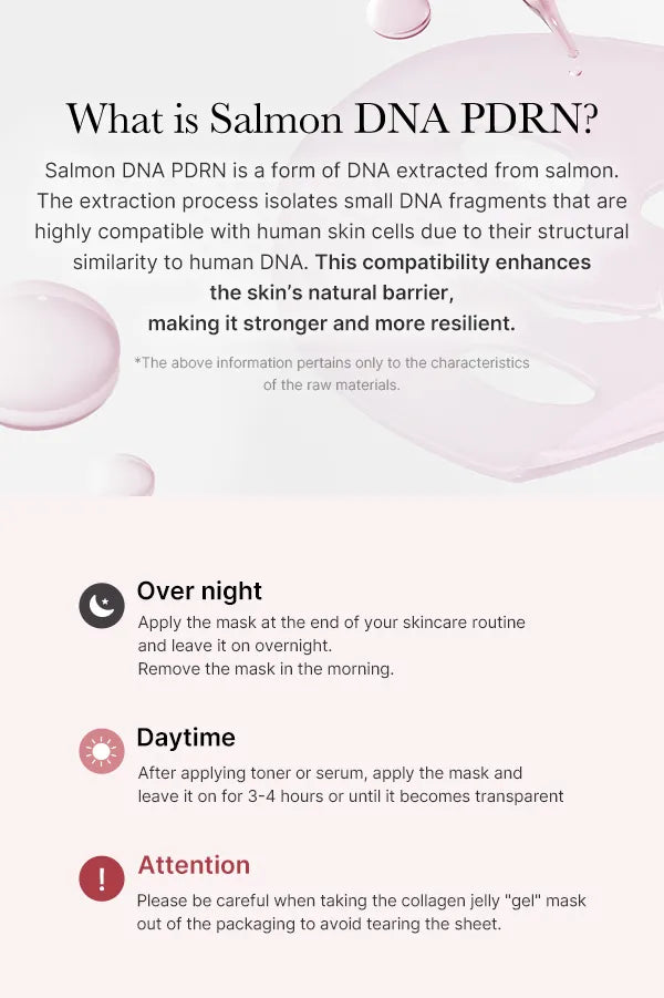 Medicube - Mascarillas Faciales PDRN Pink Collagen Gel Mask