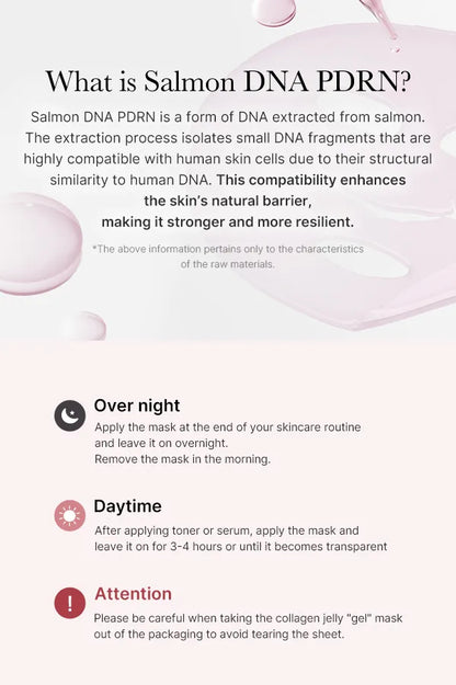 Medicube - Mascarillas Faciales PDRN Pink Collagen Gel Mask