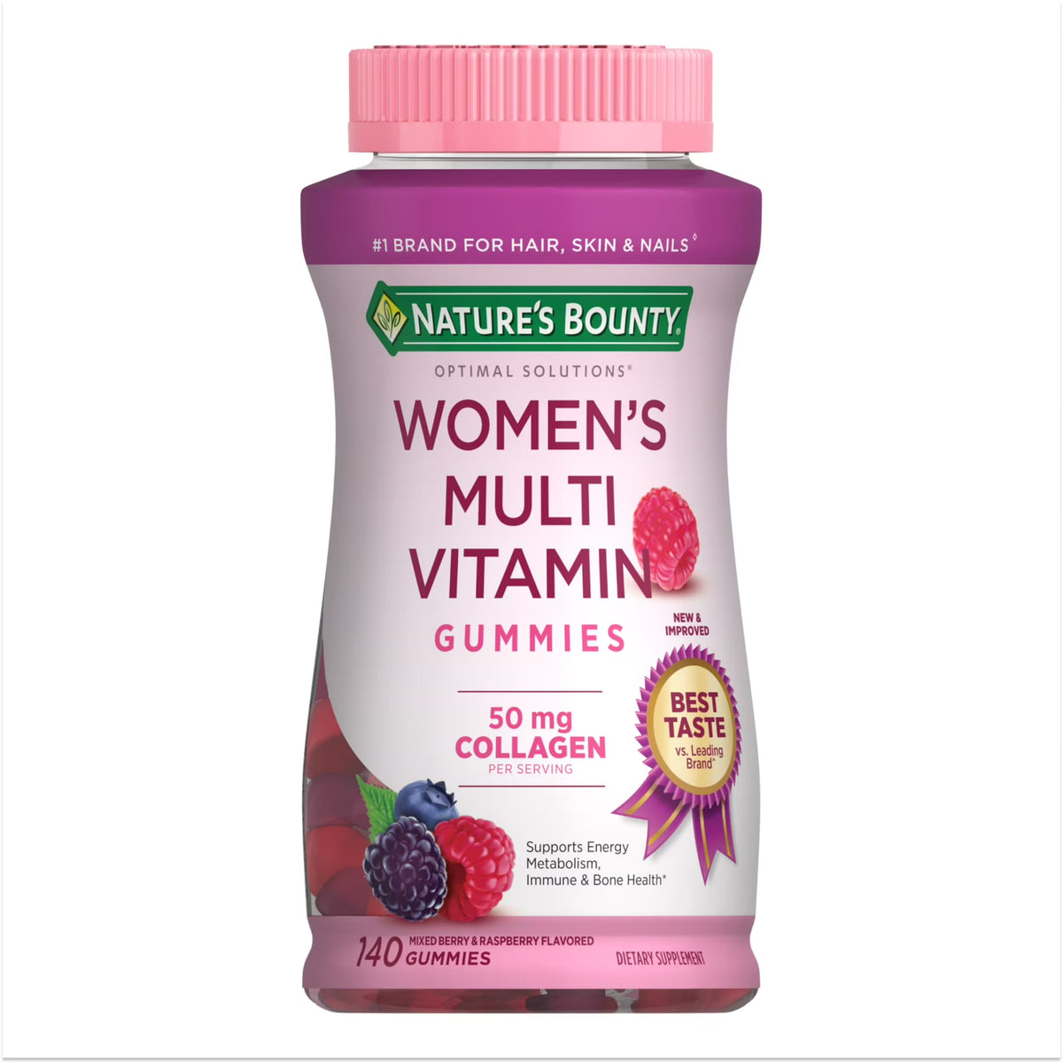 Nature's Bounty | Multivitamínico mujer Collagen 50mg