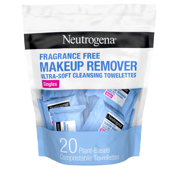 Neutrogena | Toallitas desmaquillantes individuales (Fragrance Free)
