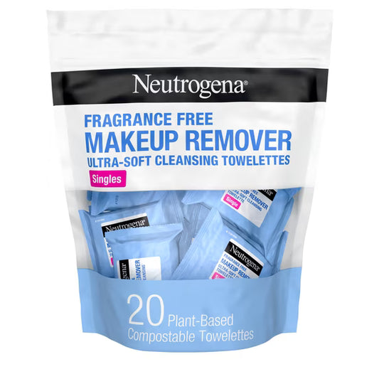 Neutrogena | Toallitas desmaquillantes individuales (Fragrance Free)