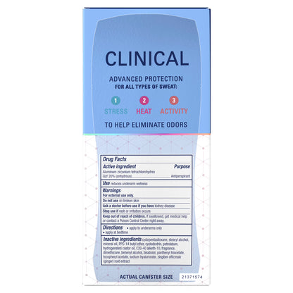 Secret Clinical | Desodorante Antitranspirante en Barra Invisible