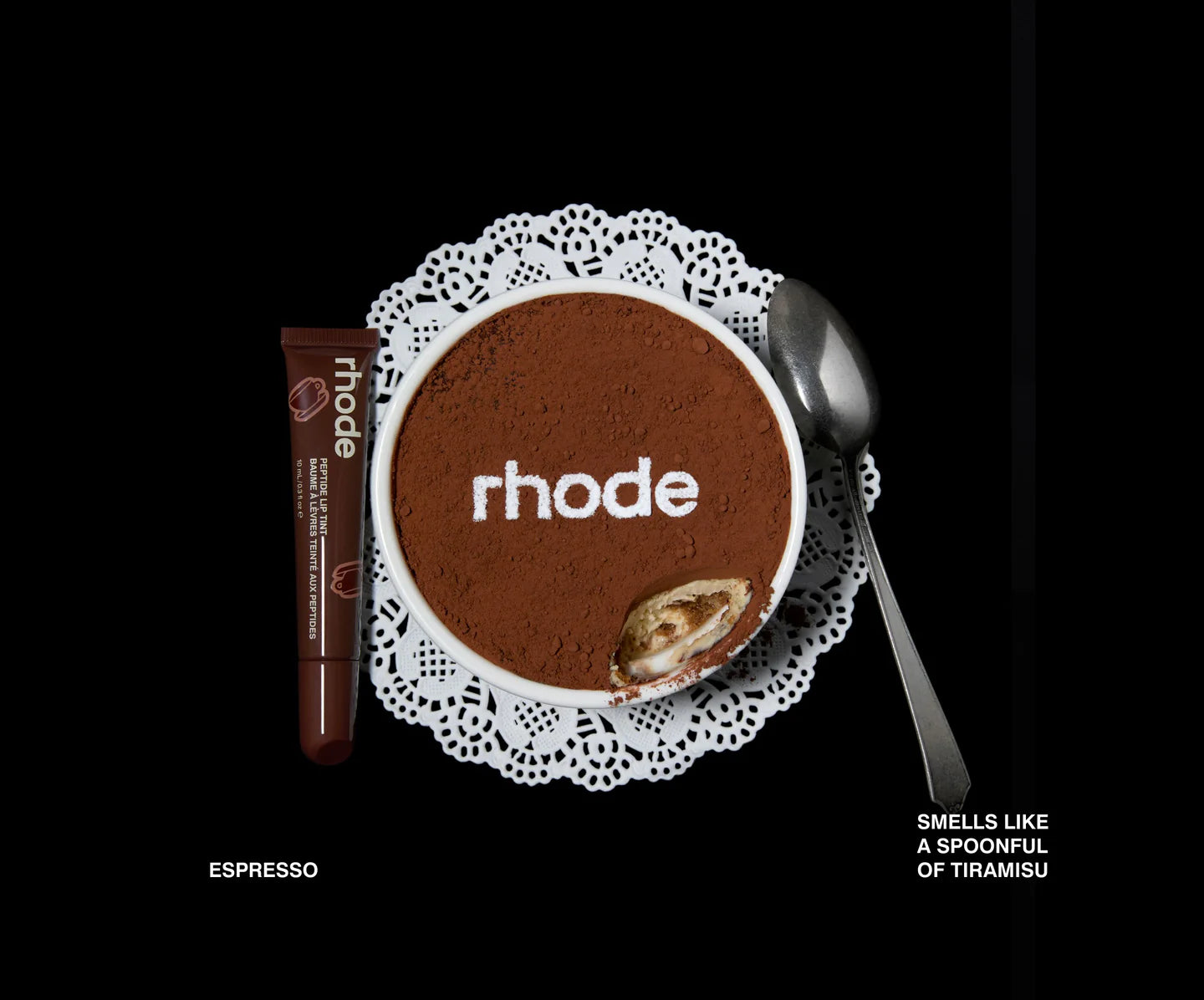 Scented peptide lip tint - espresso