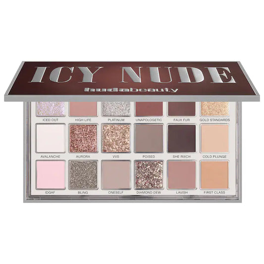 Icy Nude Eyeshadow Palette Huda Beauty