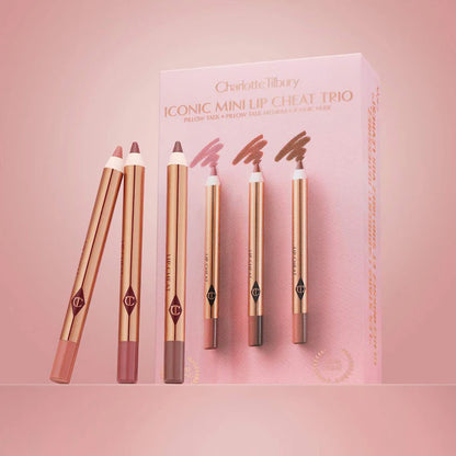 PREVENTA Mini Iconic Lip Cheat Lip Liner Trio - Charlotte Tilbury