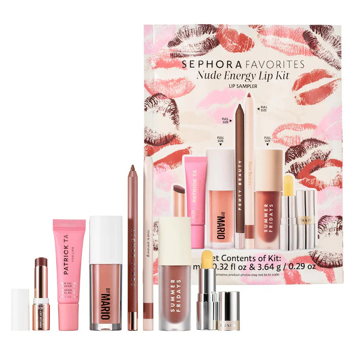 PREVENTA Nude Energy Lip Kit Makeup Set