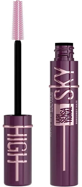 Maybelline Máscara de pestañas Sky High Burdeo